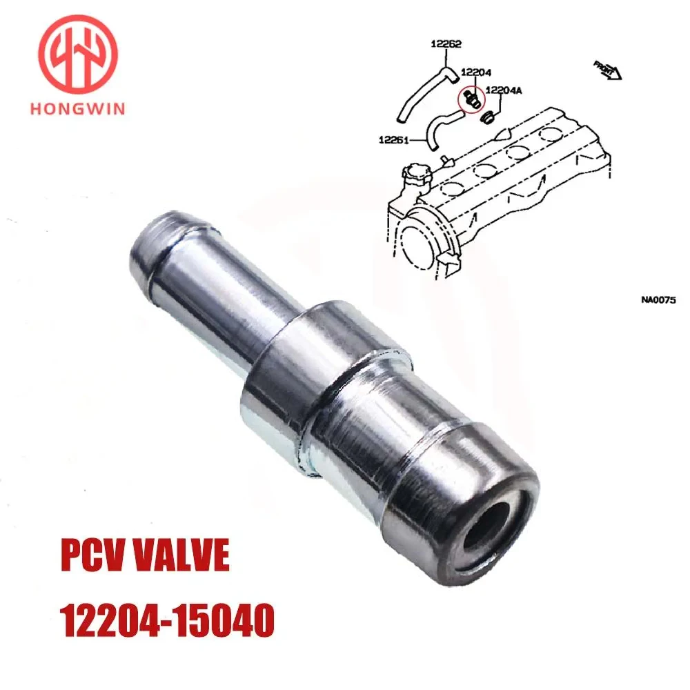 Válvula PCV 12204-15040 con junta para Toyota Corolla AE91 1.6 - imagen 2