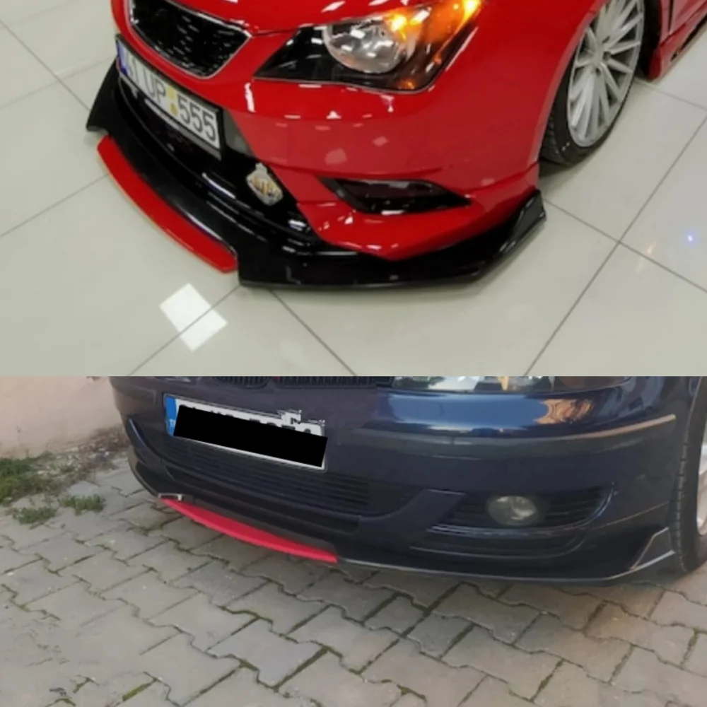 Labio splitter frontal para Seat Ibiza 2001-2008 – Tuning carrocería - imagen 3