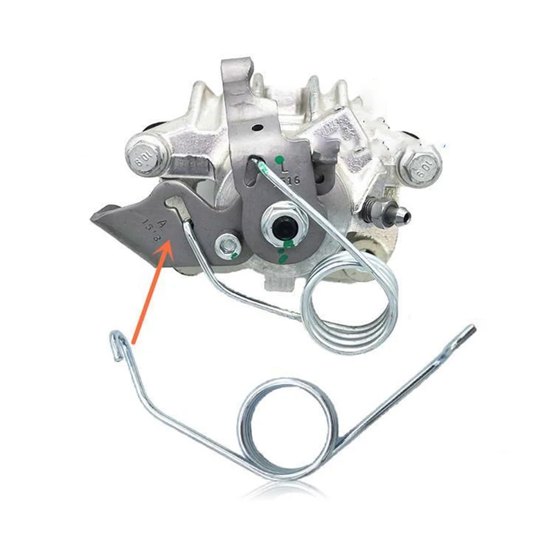 Resorte retorno pinza trasera Renault Kangoo – Acero inoxidable 1K0615295/96 - imagen 4