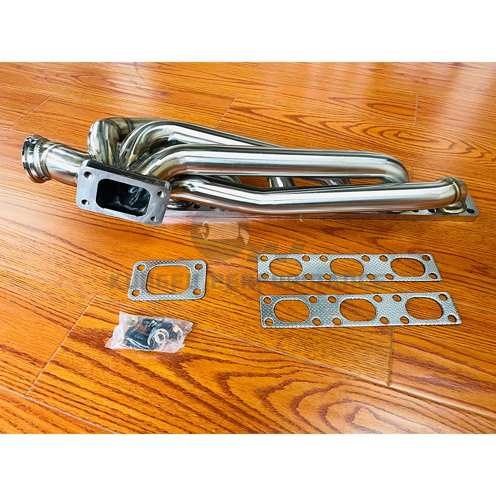 KUNGFU PERFORMANCE Colector de escape T3 para BMW E36 S50/S52/M52