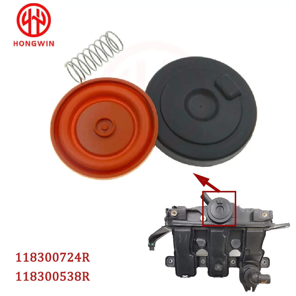 Kit de reparación de tapa de válvula PCV con membrana para Renault, Opel, Vauxhall, Nissan y Fiat