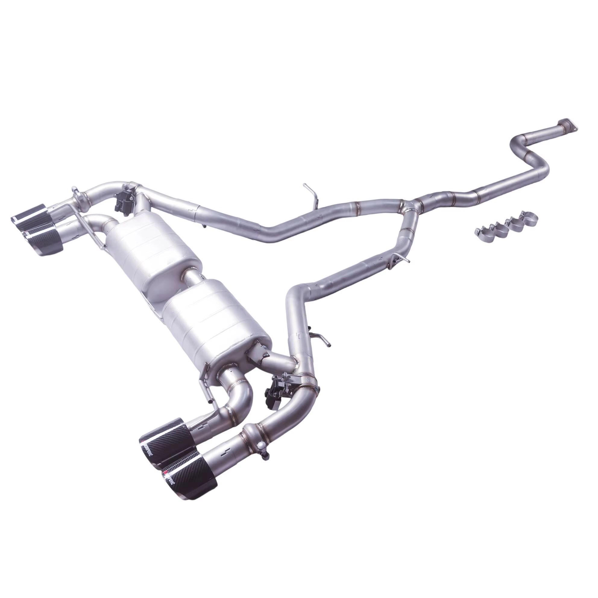 Escape catback válvula eléctrica Camaro 2.0 2016-2023 acero inox 304 - imagen 2