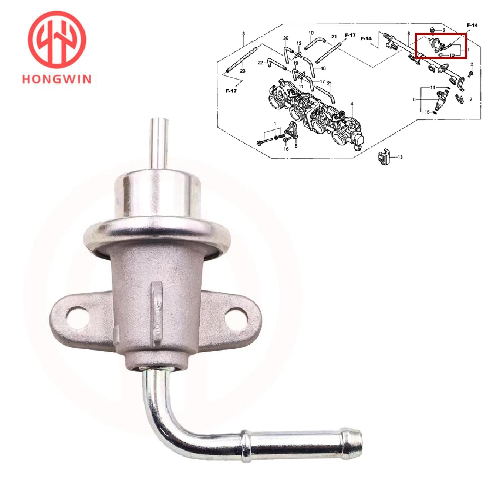 16740-MCZ-013 Regulador de presión de combustible Honda CB900F 919 - imagen 2