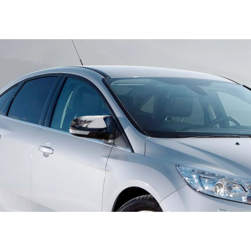 Voor Ford Focus 2,5 2008-2011 Vleermuis Stijl Spiegelkap Auto Accessoires Achteruitkijkspiegel Cover 2 Stuks Cover Schilden - imagen 4