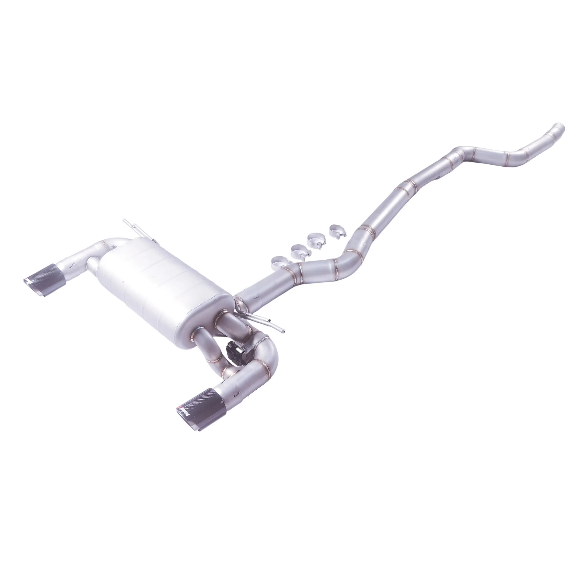 Silenciador escape GFC Catback válvula eléctrica BMW M240i B58 3.0T - imagen 2