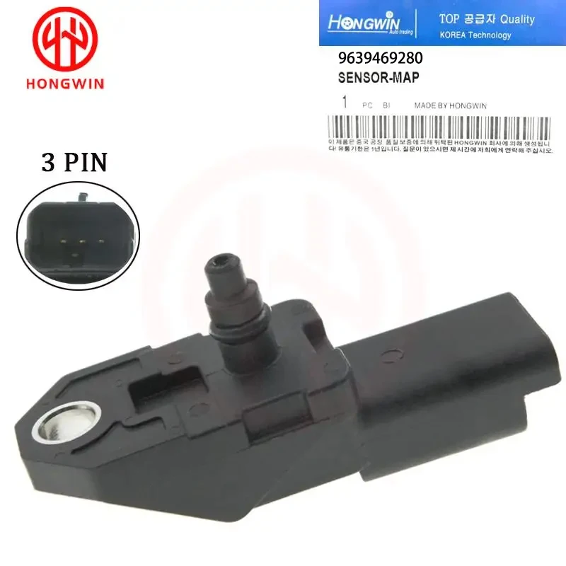 Sensor MAP 2,5 bar Peugeot 206, 307 y 407 1.6/2.0 (1920.CZ)