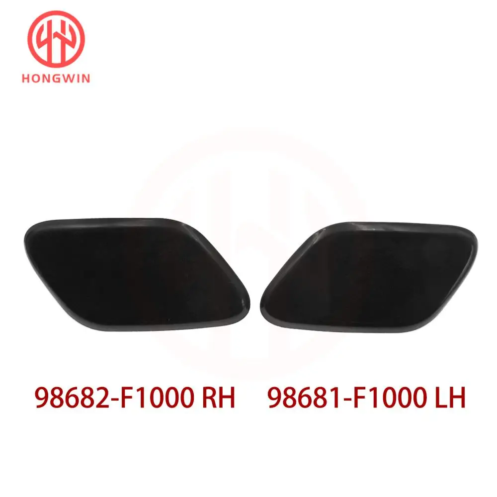 HONGWIN faro delantero lámpara lavadora bomba de pulverización tapa de boquilla cubierta 98672-F1000/98682-F1000 para Kia Sportage IV KX5 2016 2017 2018 - imagen 3