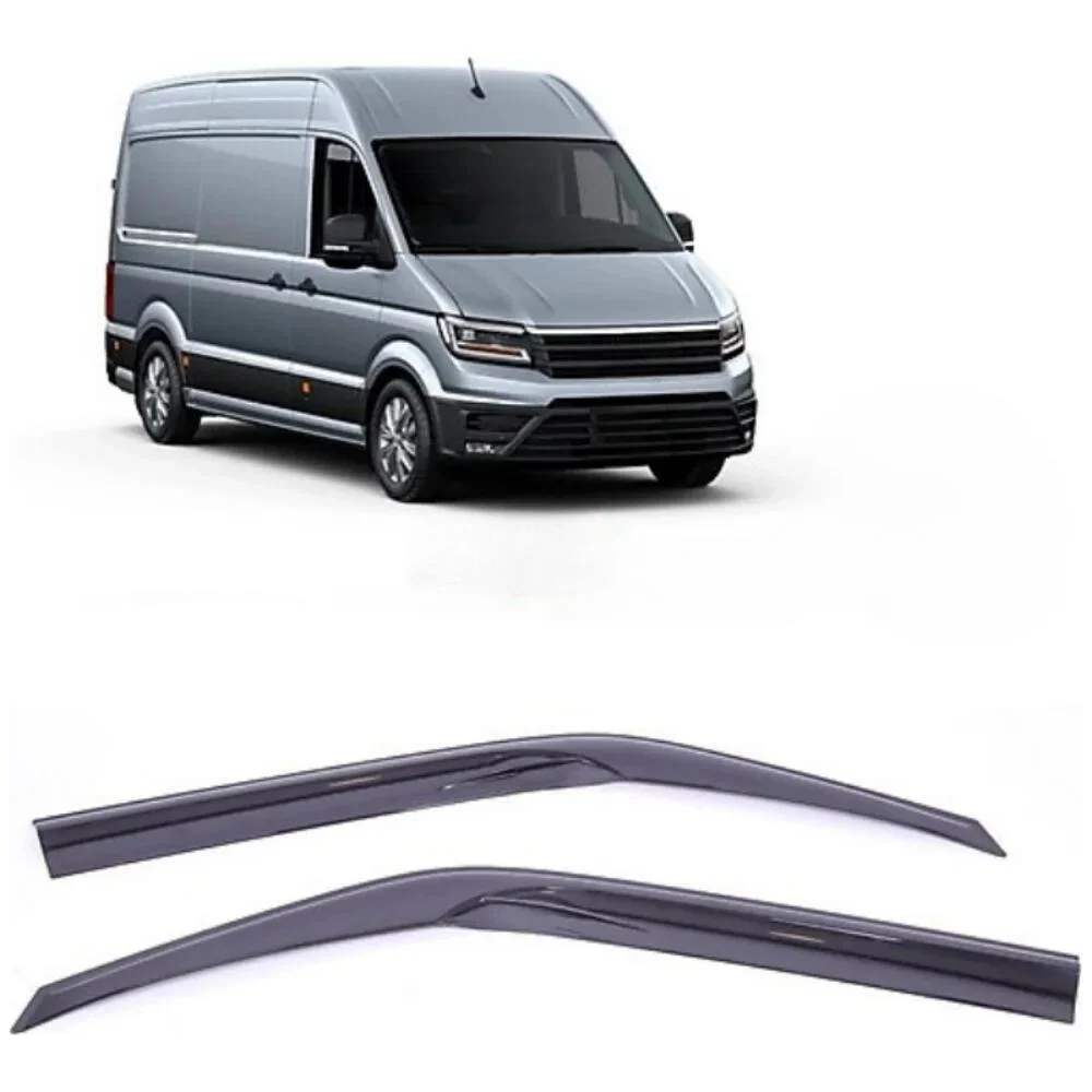 Accesorios para ventanas de coche, deflector de ventana de estilo deportivo, cubierta de lluvia, visera, toldos, accesorio Exterior, para Mercedes sprìnter 2008-2020