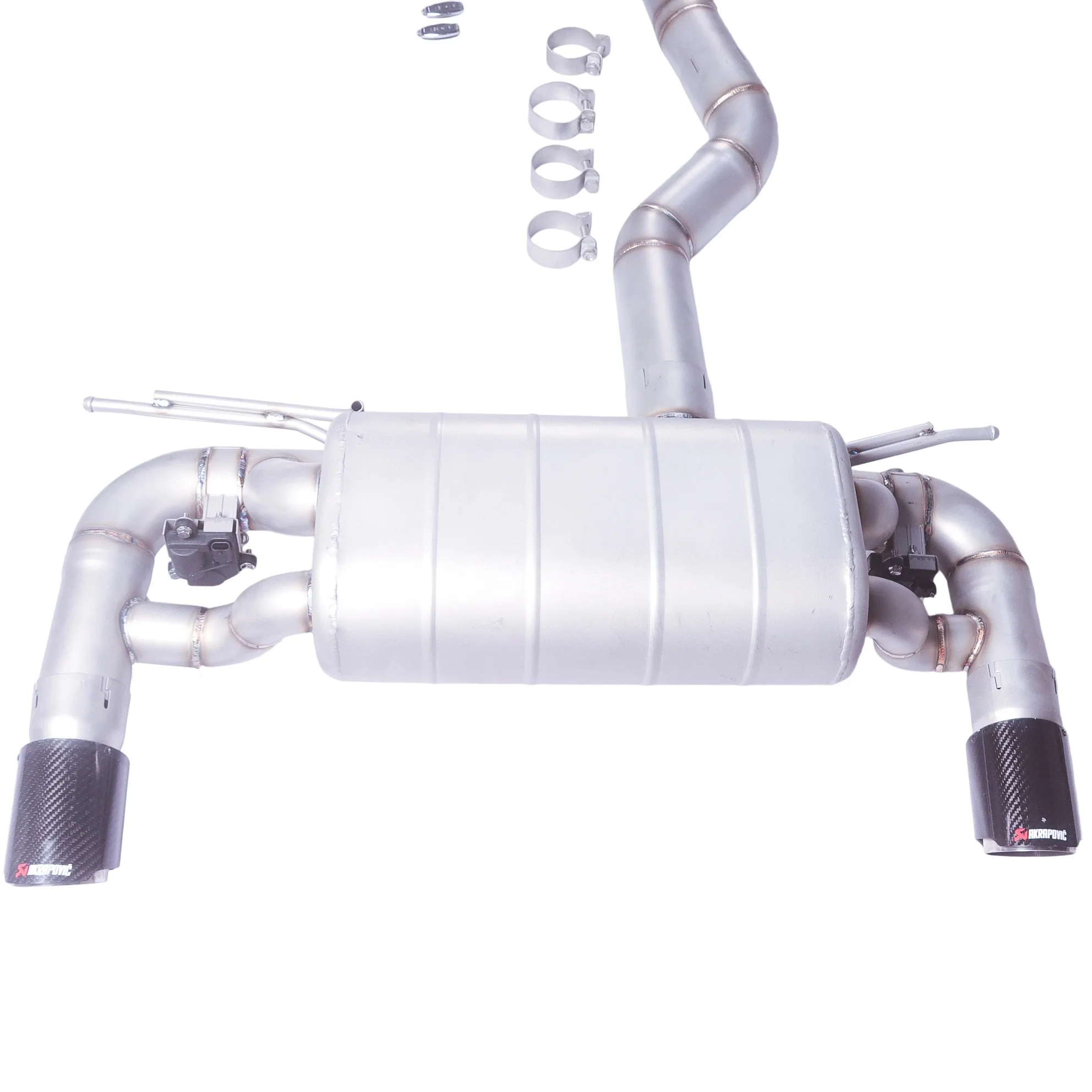 Silenciador escape GFC Catback válvula eléctrica BMW M240i B58 3.0T - imagen 3
