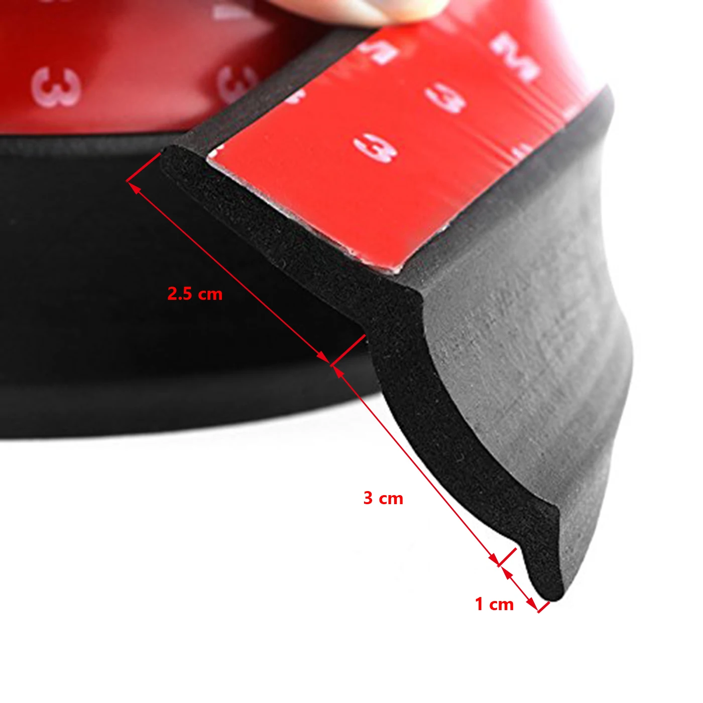 M MODAUTO aleron delantero y trasero protector para parachoques - imagen 2