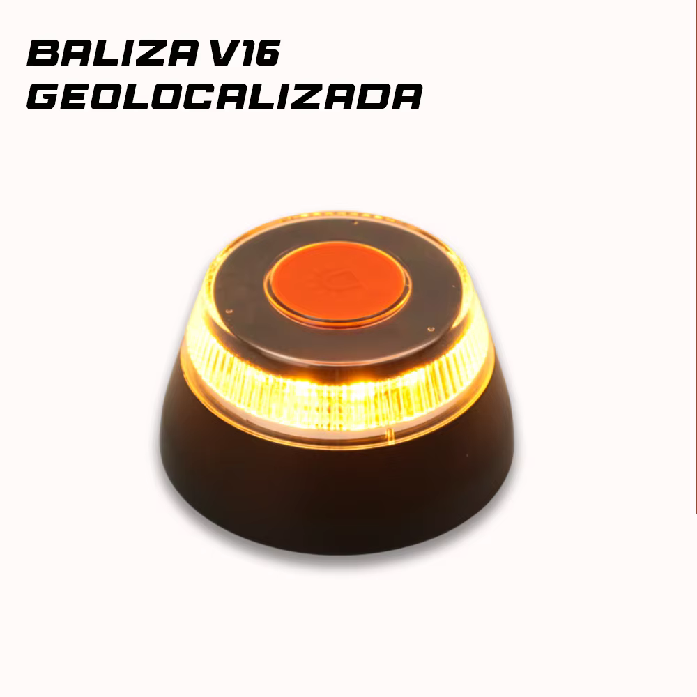 Baliza V16 DGT homologada con GPS para emergencias carretera - imagen 4