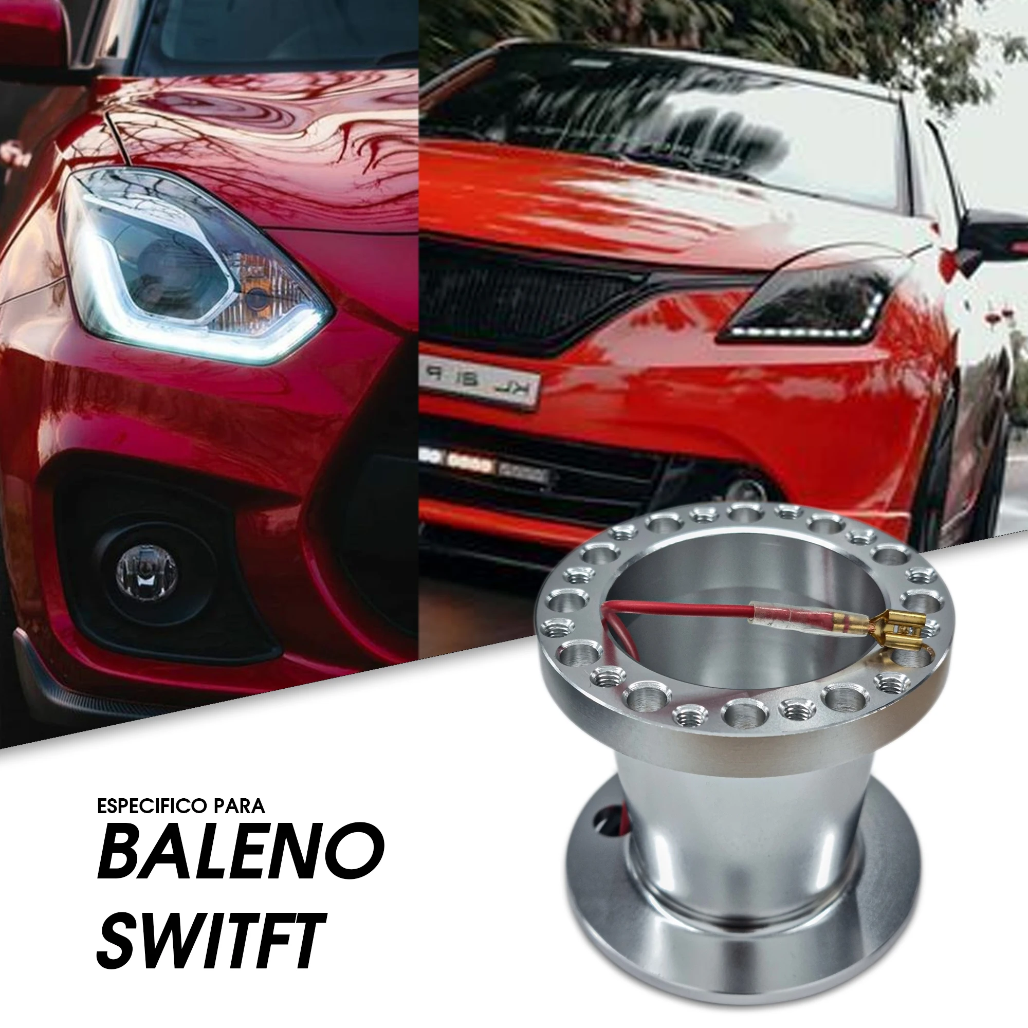 M MODAUTO G143SV Piña de volante para Suzuki Vitara, Baleno y Swift - imagen 4