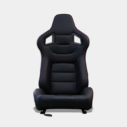 MODAUTO Asiento deportivo semibaquet ajustable con raíles universales