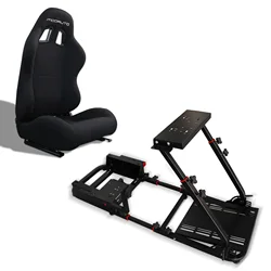 Cockpit SimRacing MODAUTO con estructura soporte y asientos opcionales