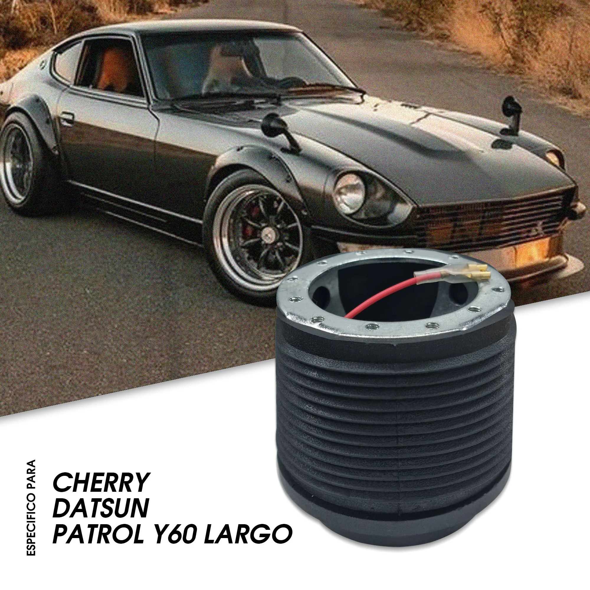Piña de volante MODAUTO para Nissan Cherry, Datsun 92 y Patrol Y60 - imagen 4