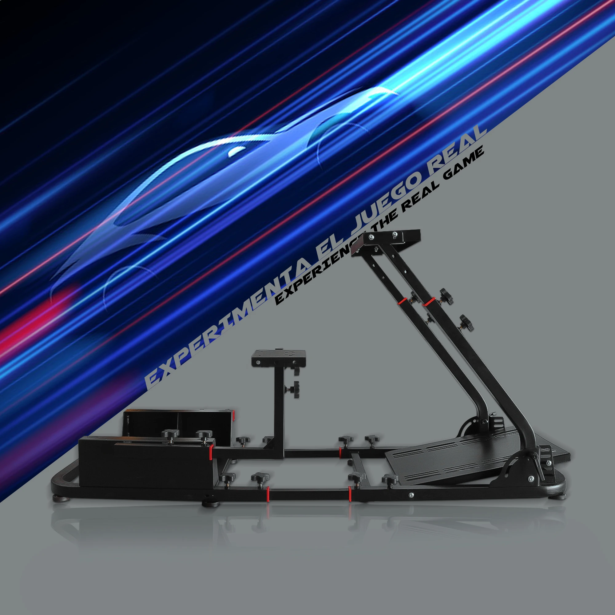 Cockpit SimRacing MODAUTO con estructura soporte y asientos opcionales - imagen 4