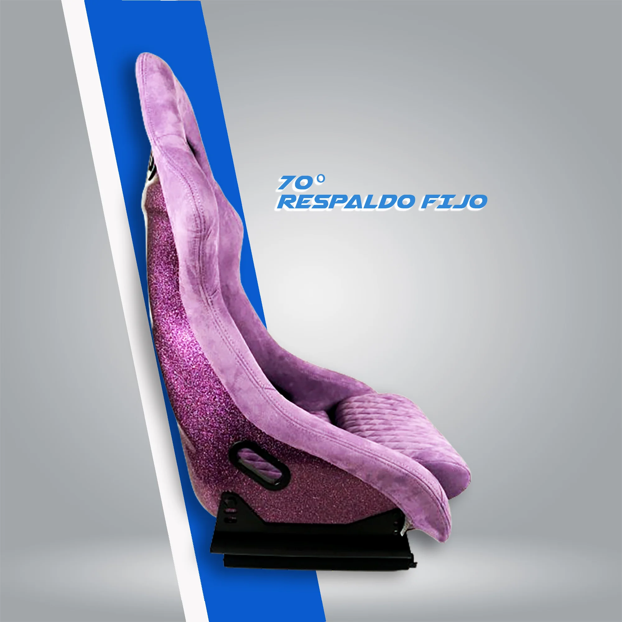 SIMRACING Asiento baquet deportivo para SIMPRO con respaldo PVC - imagen 4