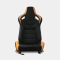 CUERO NEGRO NARANJA COPILOTO N771R