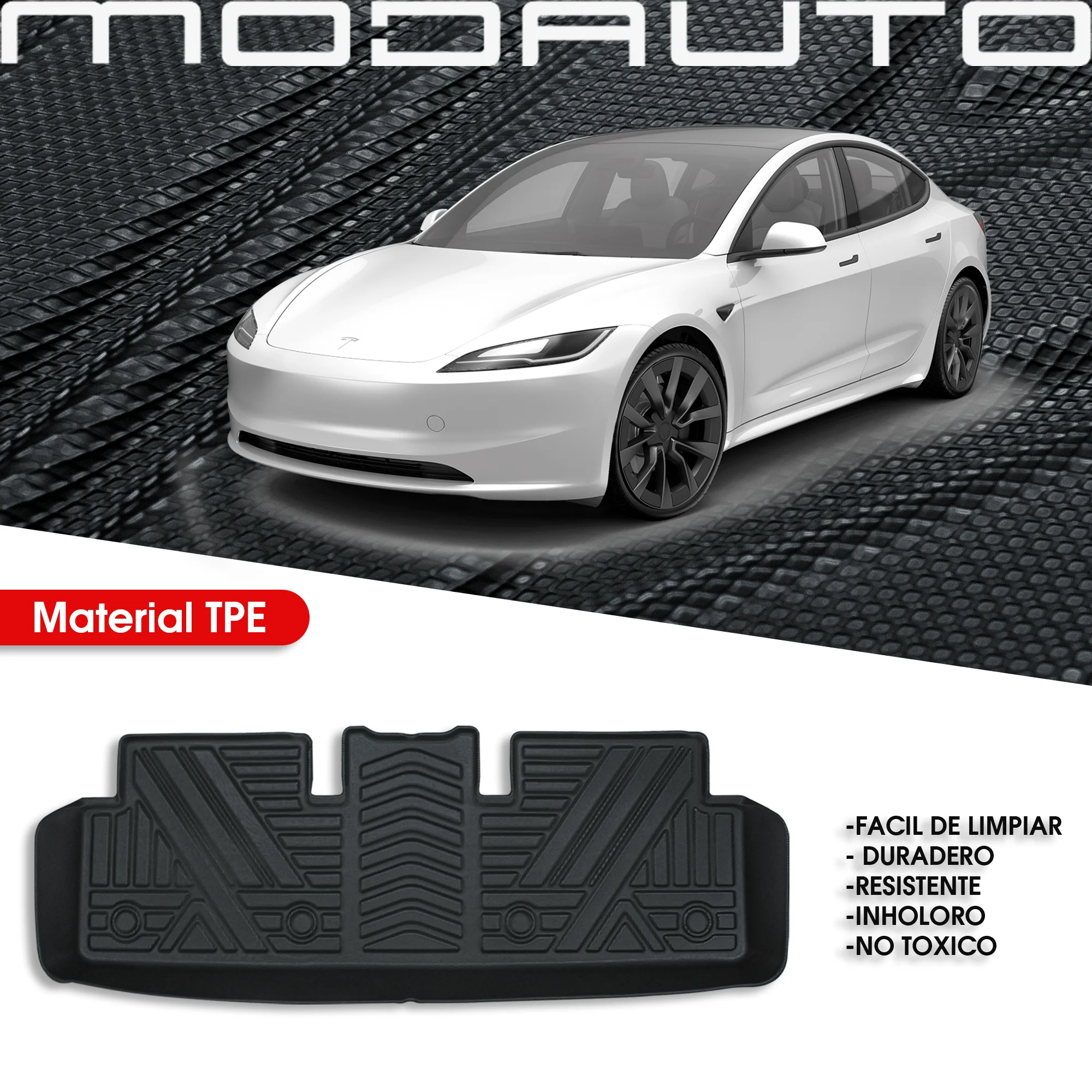 Alfombrillas delanteras y traseras para el interior del coche
