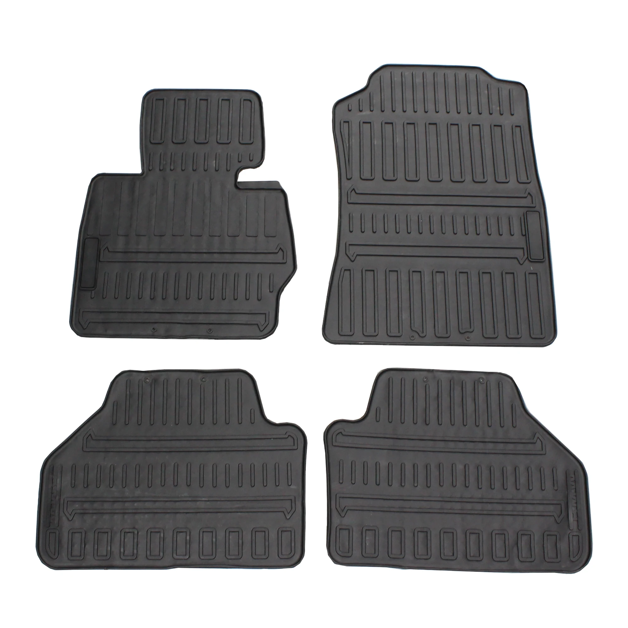 MODAUTO Alfombrillas de coche antideslizantes con talonera de goma - imagen 4