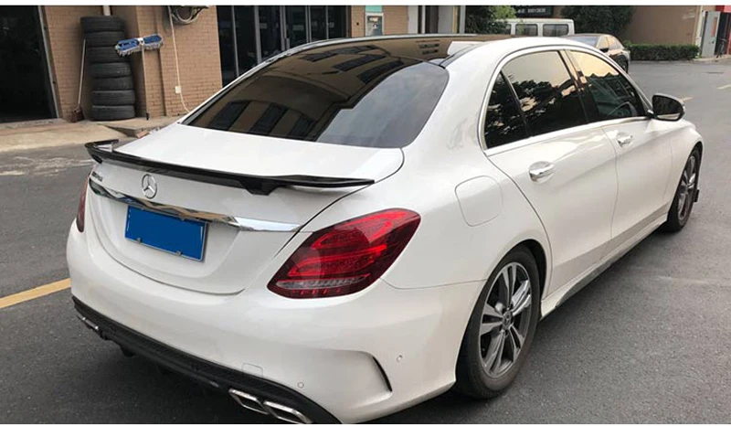 Alerón de fibra de carbono Renn V2 para Mercedes Clase C W205 - imagen 4