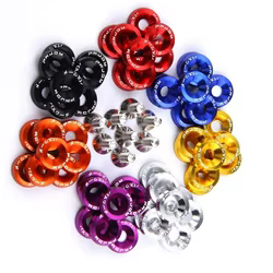 Tornillos M6 JDM universales (10 uds)