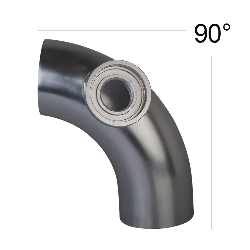 Tubo de brida de 90 grados de 3 "y 76mm apto para válvula de soplado de descarga SQV BOV ajustable tipo 2 II 2 - imagen 2
