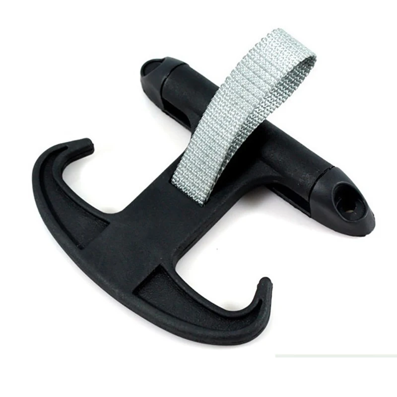 Gancho para maletero de coche, colgador de bolsa portátil con amortiguación para gancho oculto, estante de carga, gancho de bocina multifuncional negro, nuevo - imagen 2