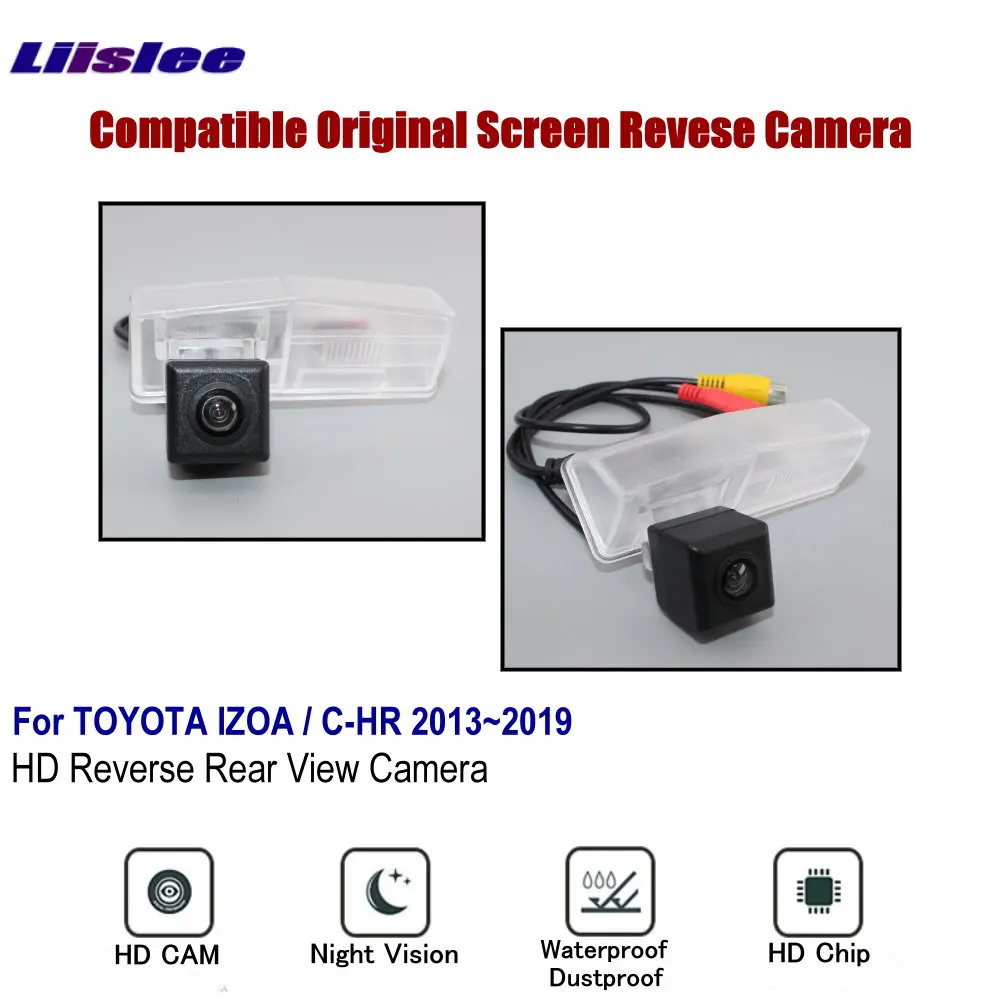 Adaptador de cámara trasera Toyota C-HR 2013-2019 para pantalla OEM - imagen 3