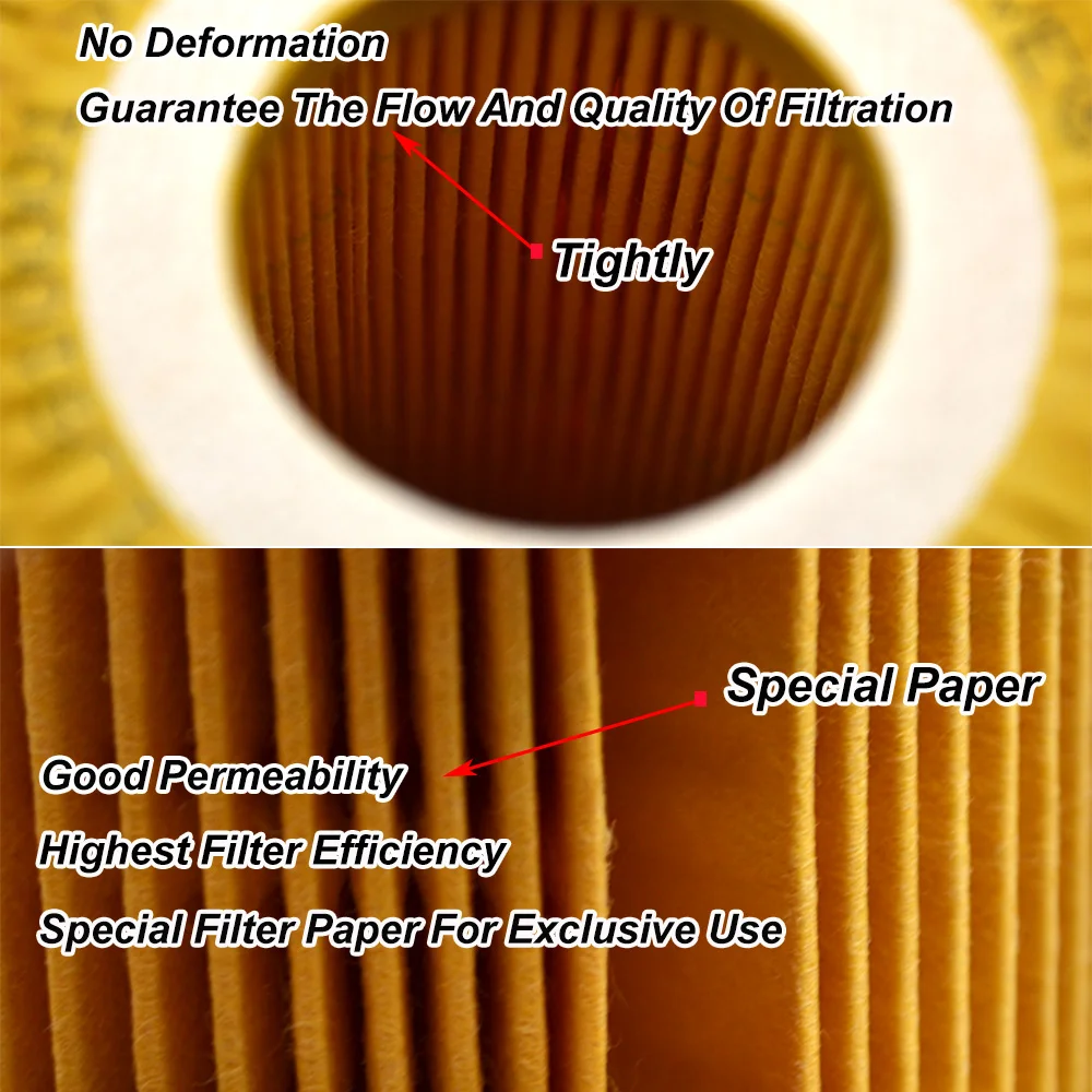 Filtro de aceite para Audi A1 8X1 2012 / A3 8P1 A6 4F2 C6 TT 8J3 2005 2006 2007 2008 2009/A4 2010-2011 1984cc 2005 06D115562 - imagen 4