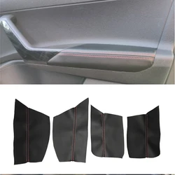Cubierta reposabrazos puerta en cuero suave – VW Polo MK6 2019