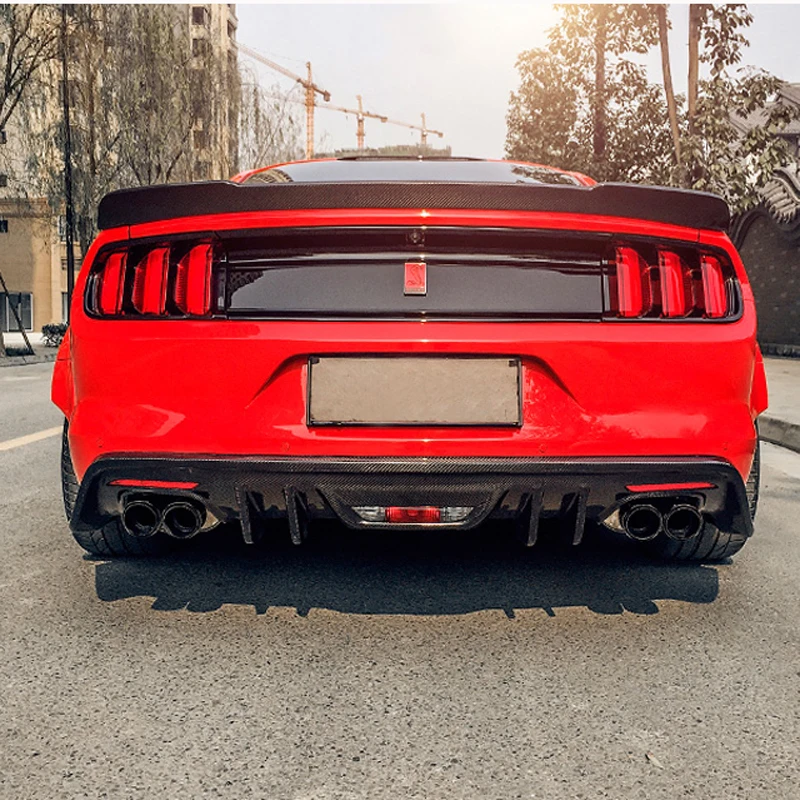 Alerón fibra carbono Ford Mustang GT 2015-2017