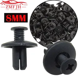 Clips de plástico para parachoques 8 mm Nissan y Toyota