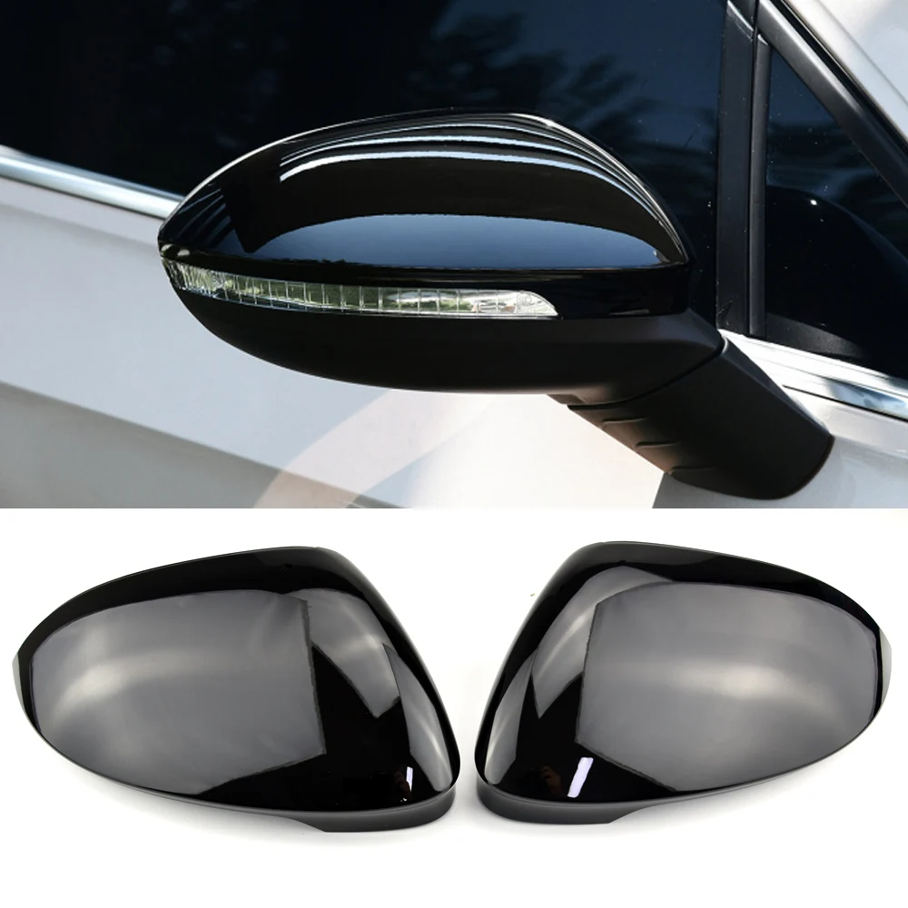 Carcasa de retrovisor negra brillante para VW Golf 8 (2020-2021) - imagen 2