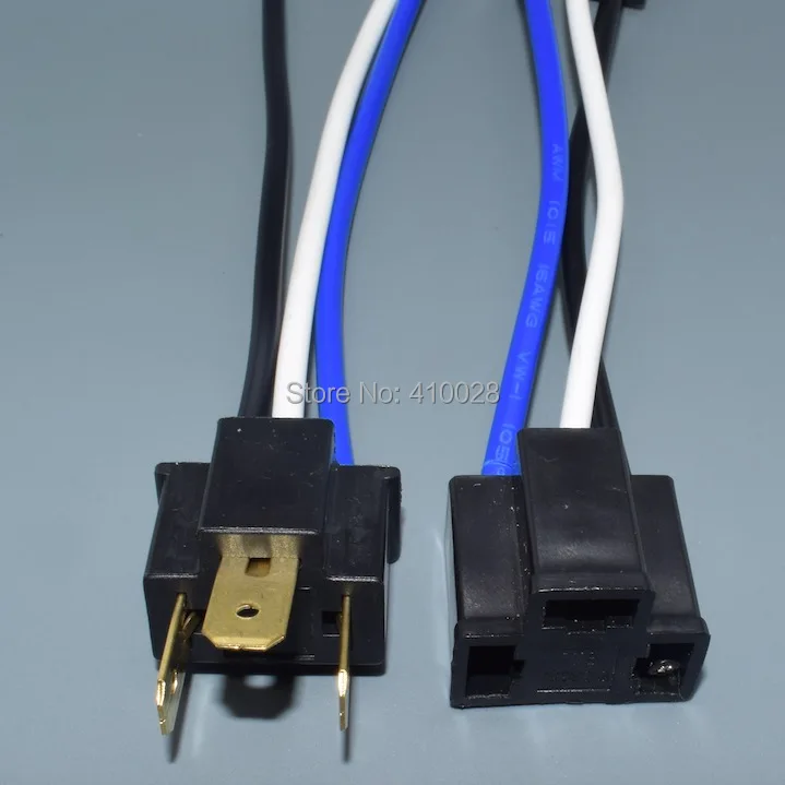 Detalle de terminales del adaptador H4
