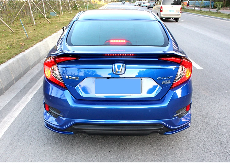 Alerón trasero ABS Honda Civic 2016-2018 Sedán 4P – Accesorio maletero - imagen 3