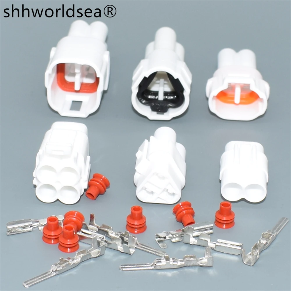 Shhworldsea conector eléctrico impermeable para coche y moto - imagen 2
