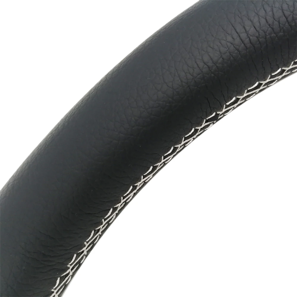 Volante de carreras Spceddy 370 mm de cuero con bocina - imagen 4