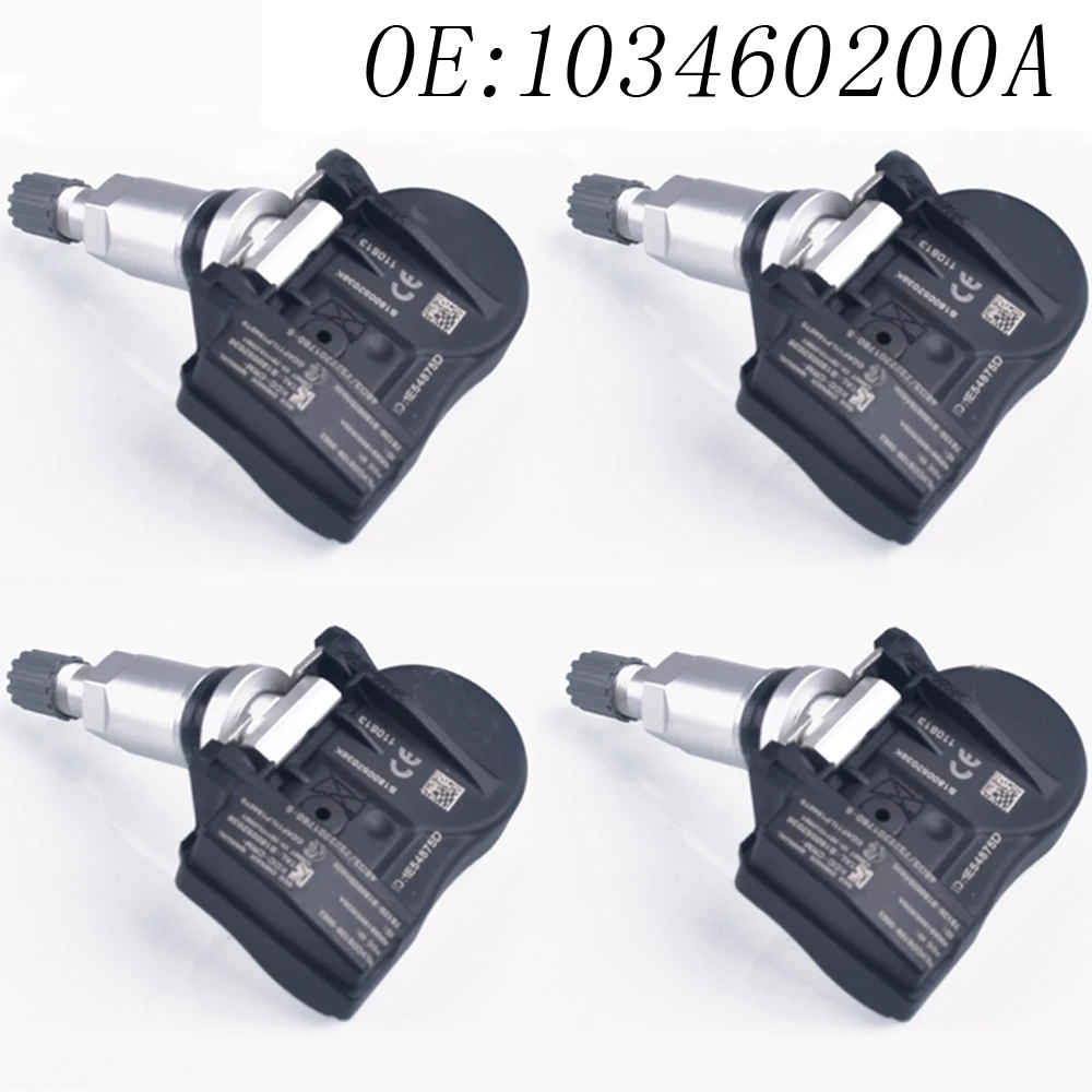 Sensores TPMS 433 MHz para Tesla Model 3, Model S y Model X
