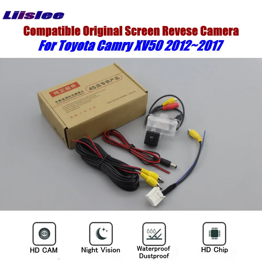 Cámara de visión trasera Toyota Camry XV50 2012-2017 RCA CCD - imagen 2