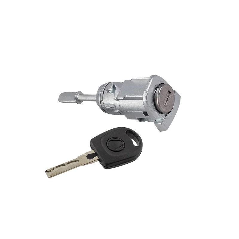 Otra vista de la cerradura con llave