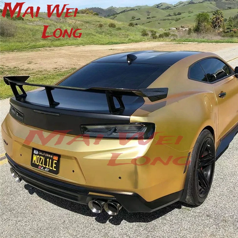 Alerón trasero negro estilo ZLE para Chevrolet Camaro 2016-2019 - imagen 3