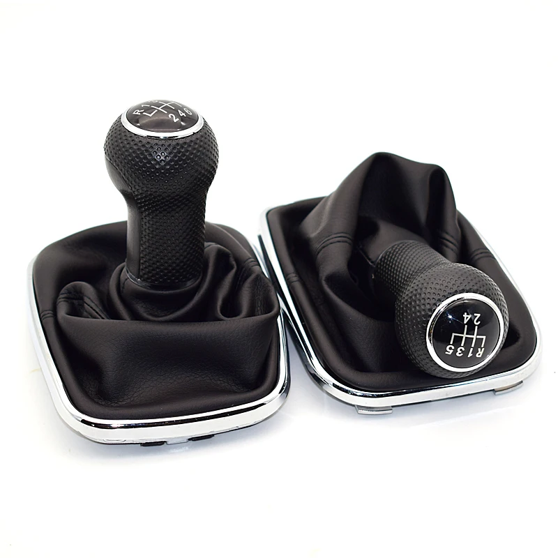 Pomo de cambio con fuelle negro para VW Golf IV GTI y R32 - imagen 3
