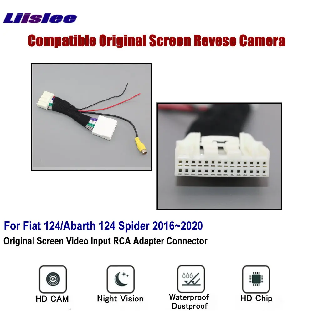 Adaptador cámara de marcha atrás para Fiat 124 Spider Abarth 2016-2022 - imagen 3