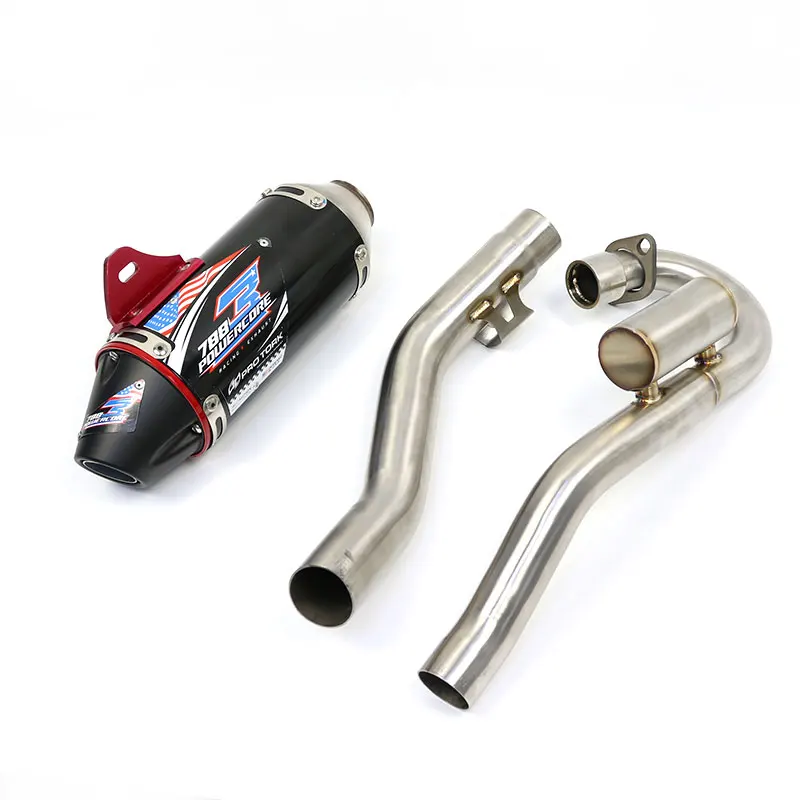 Tubo de conexión y accesorios del escape para Honda CBF