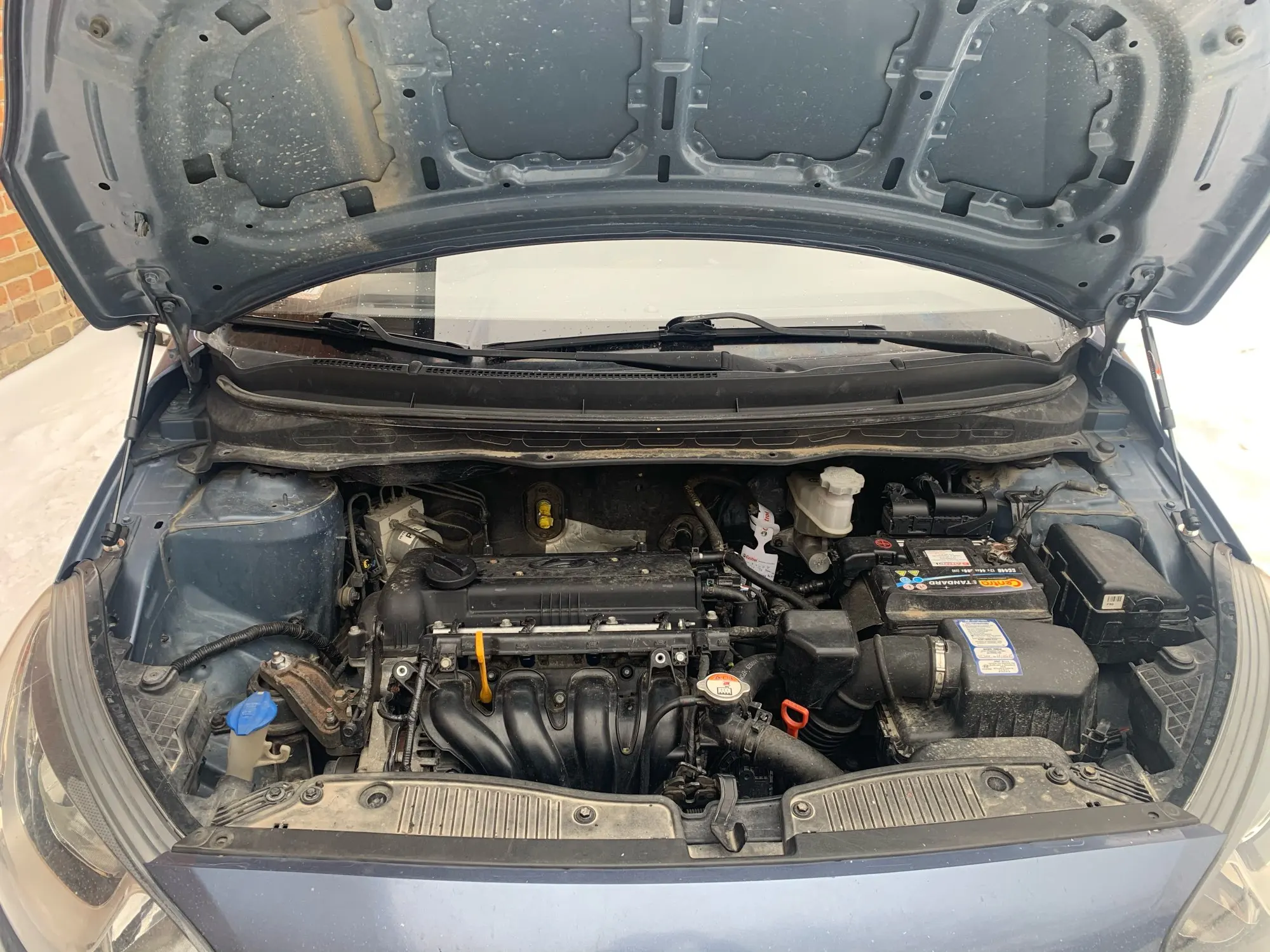 Amortiguador gas capó delantero Hyundai i20 PB PBT 2008-2014