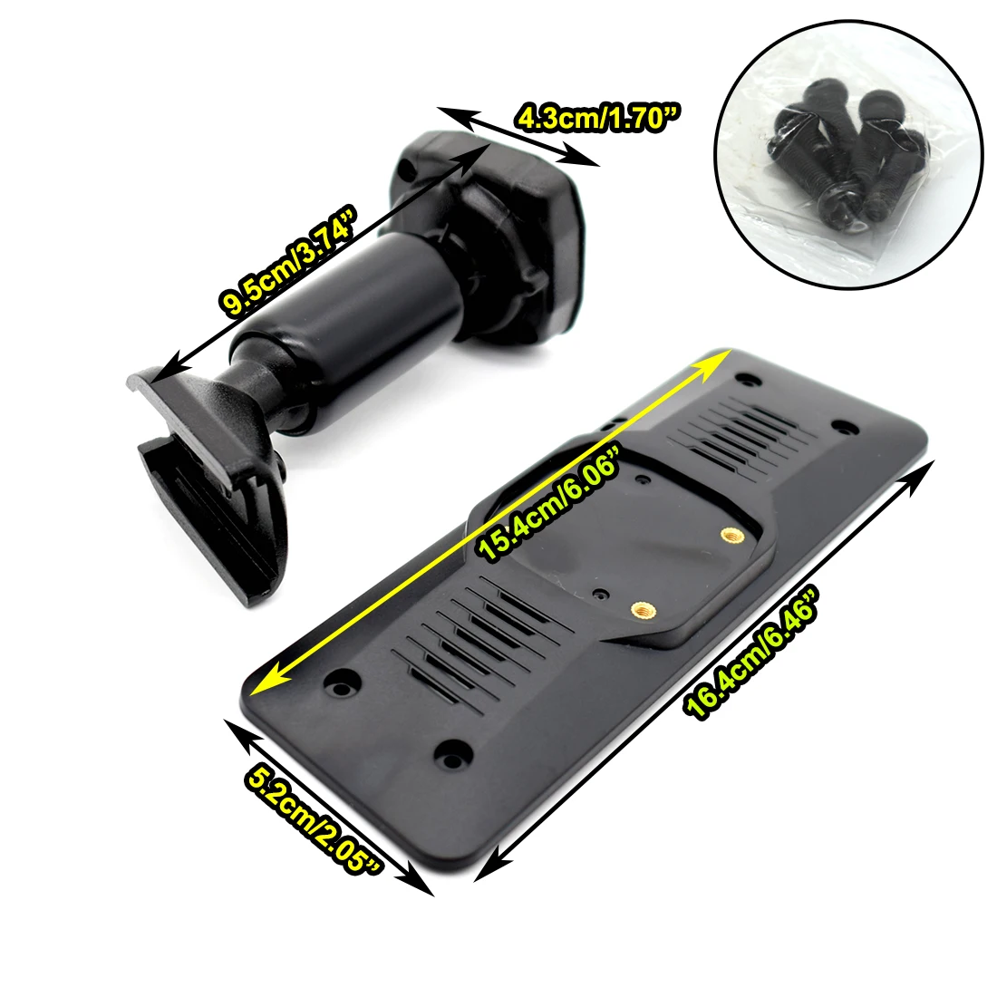 Soporte dashcam para espejo retrovisor interior - Montaje salpicadero - imagen 5