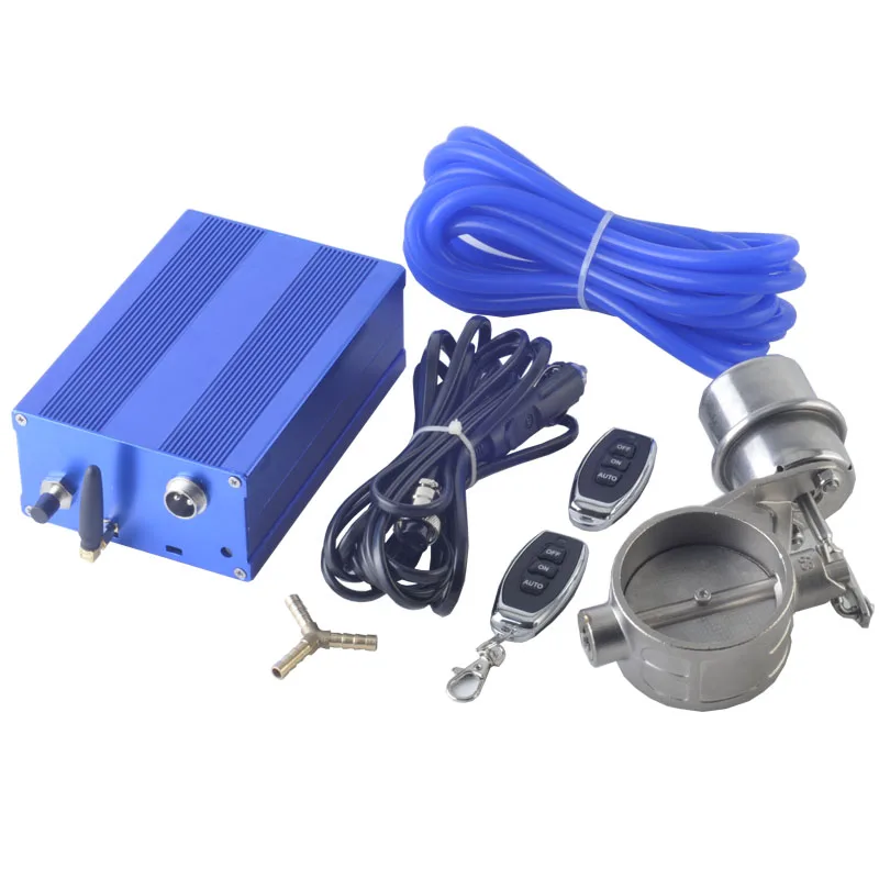 Kit válvulas de control de vacío turbo 2-3" con bomba y mando inalámbrico