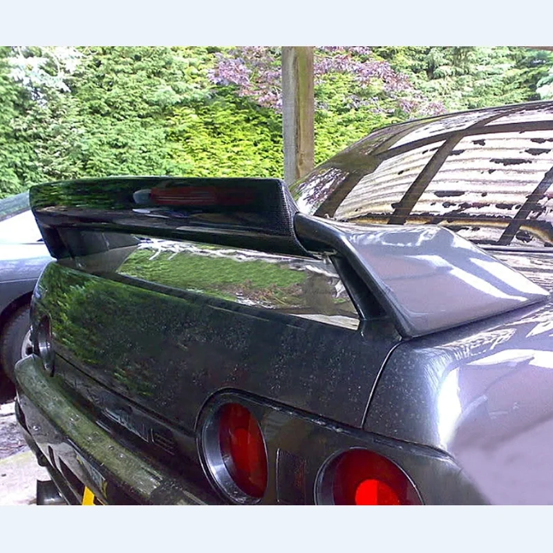 Alerón trasero Gurney carbono Nissan Skyline R32 GTR - imagen 5