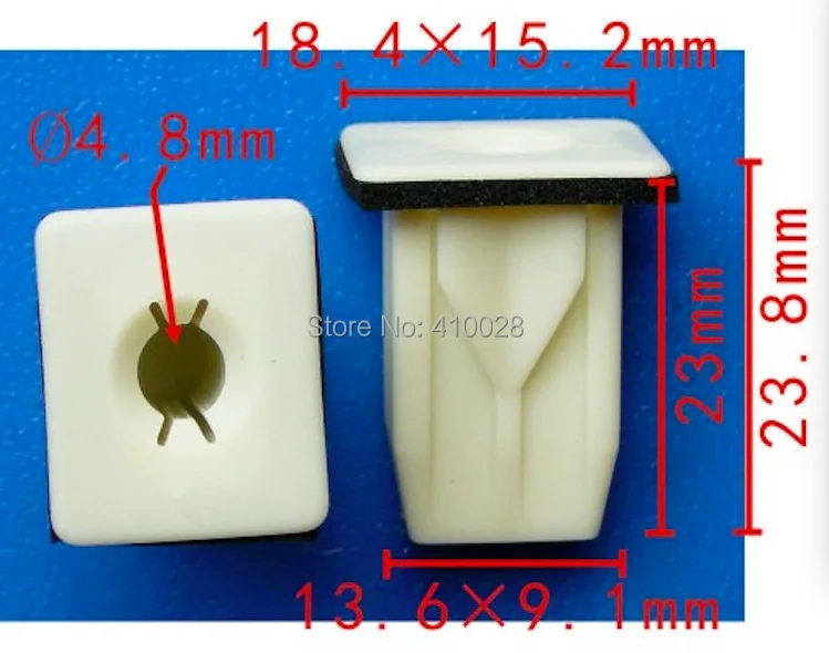 GM 25704358 Grapas de fijación para carrocería y parachoques trasero